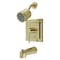 Kingston Brass KB4657DL Single-Handle Tub and Shower Faucet, Brushed Brass KB4657DL - alternate 1